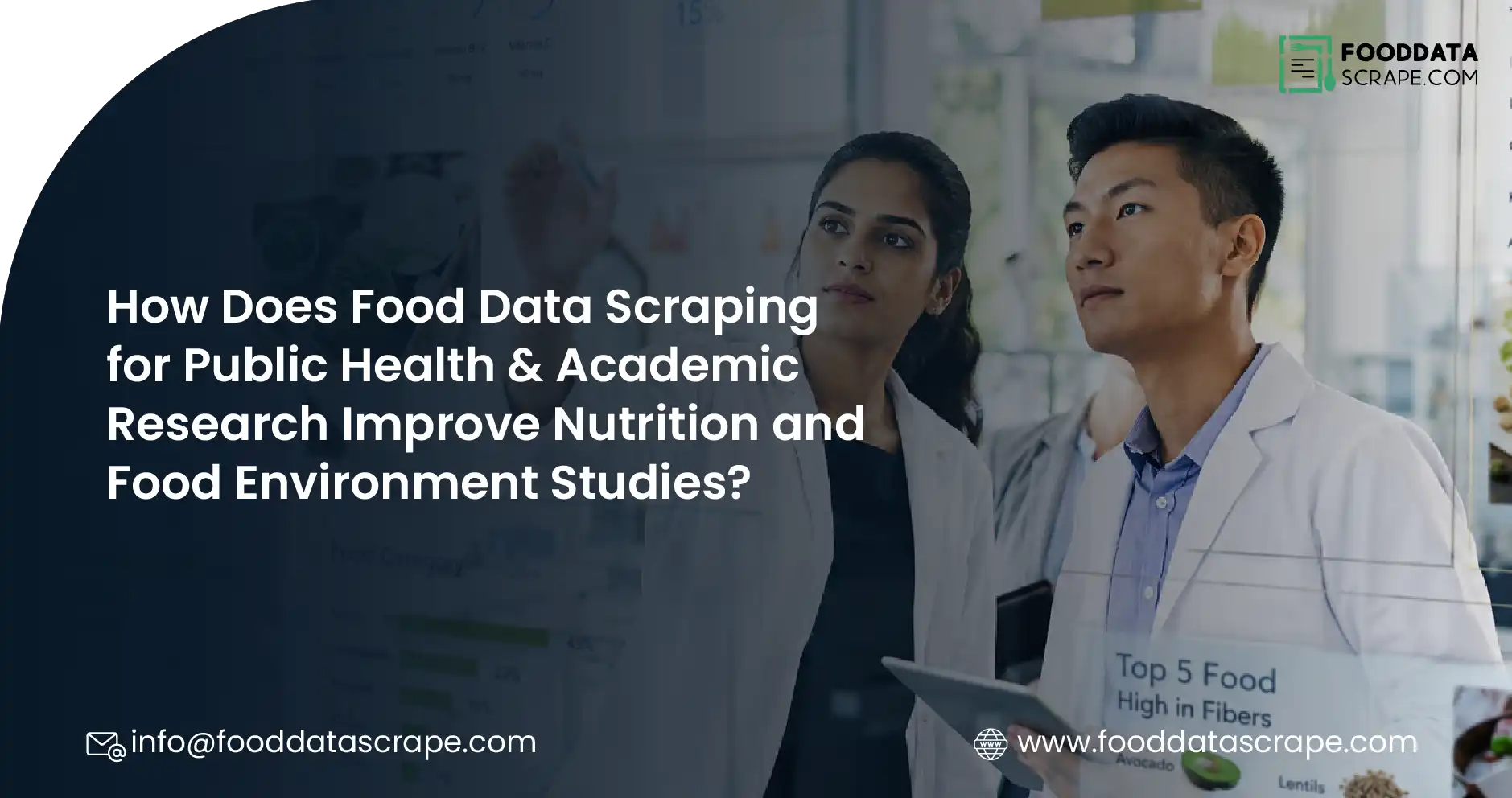 How Does Food Data Scraping for Public Health & Academic Research Improve Nutrition and Food Environment Studies?